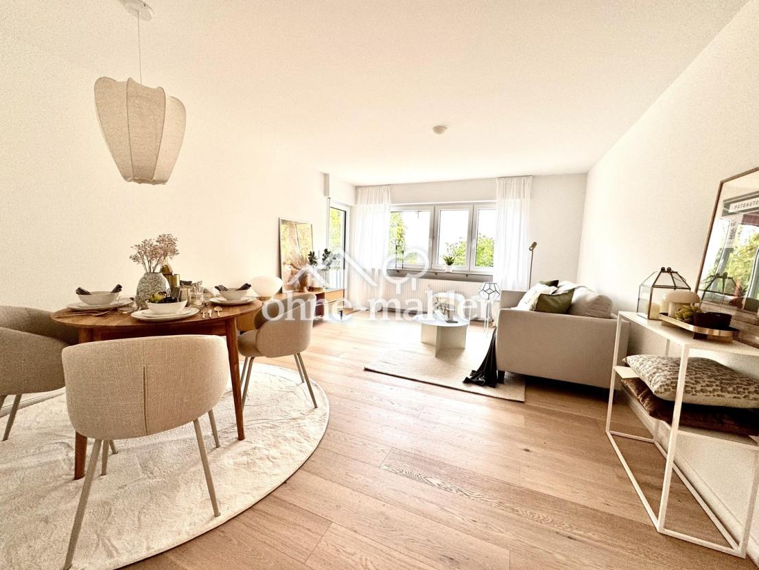 Wohnzimmer - echtes Foto