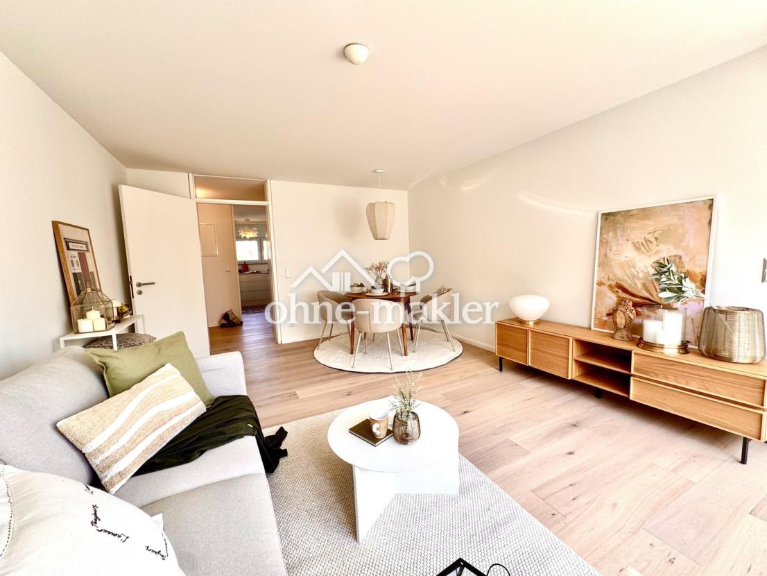 Wohnzimmer - echtes Foto