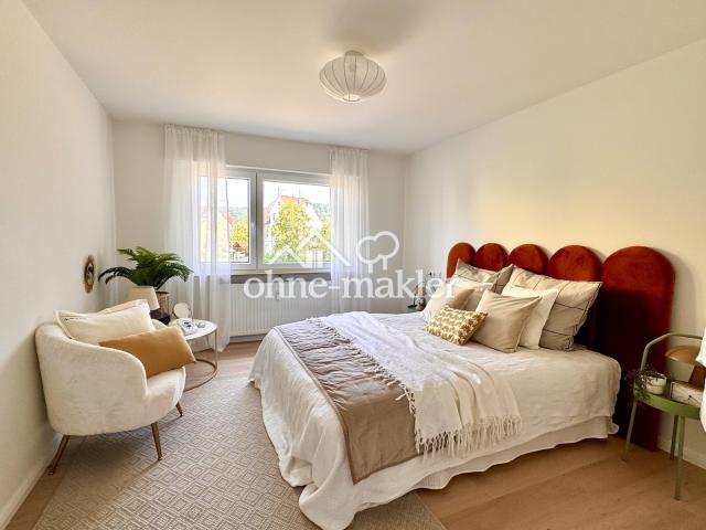 Schlafzimmer - echtes Foto