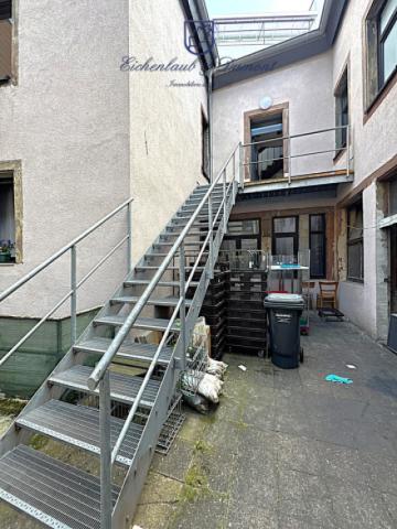 Treppe zur Wohnung