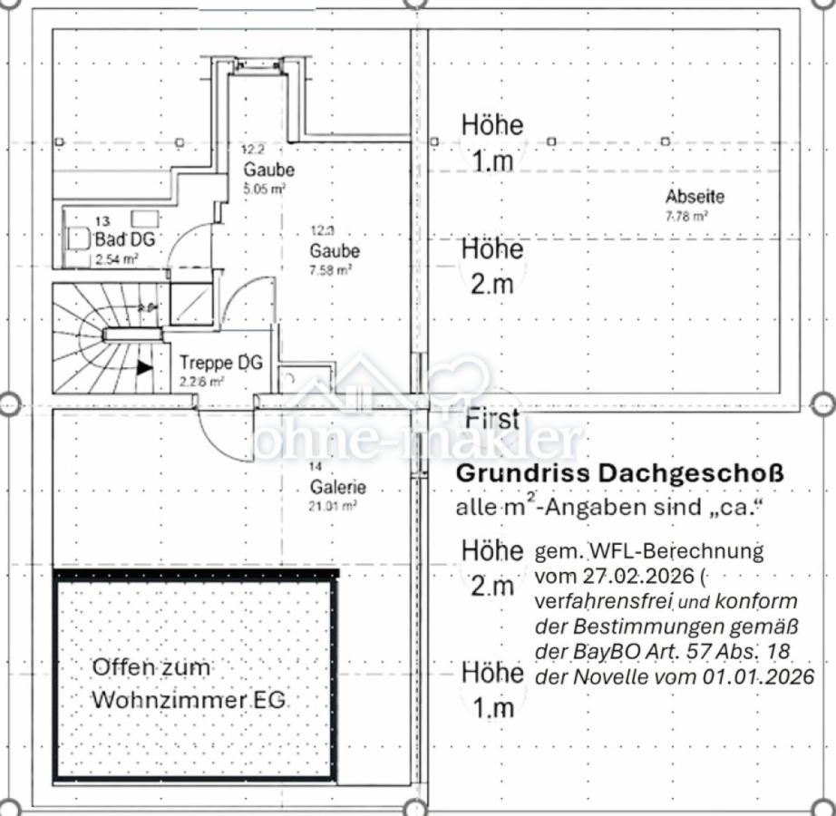 Grundriss DG
