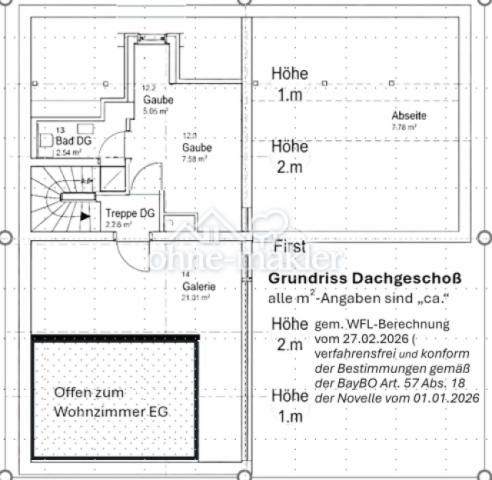 Grundriss DG