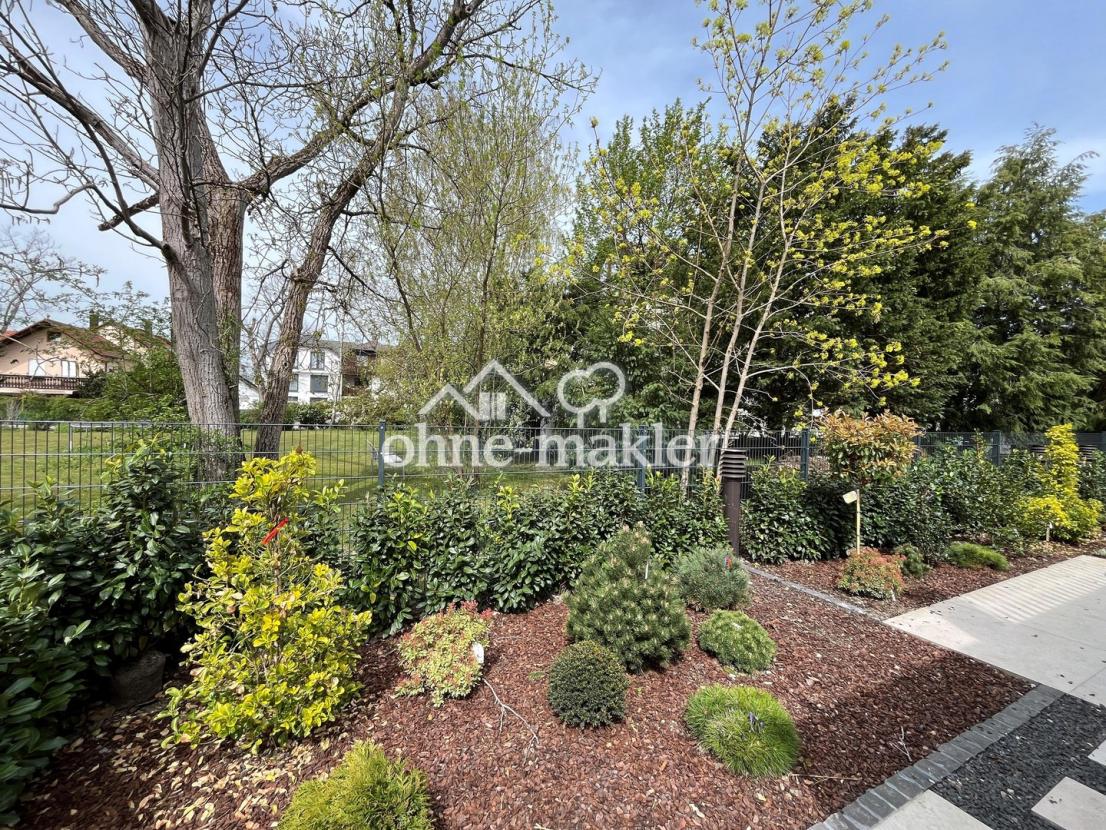 Idyllisch angelegter Garten