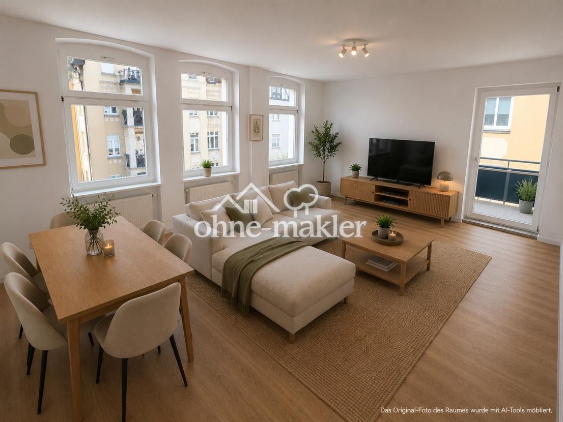 Wohnzimmer (AI Illustration)