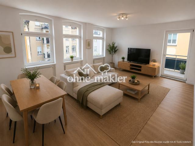 Wohnzimmer (AI Illustration)