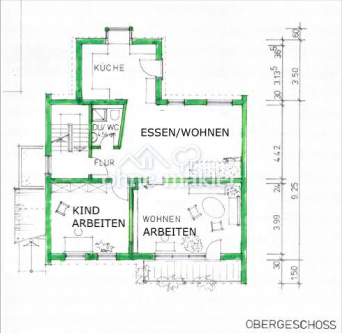 Grundriss 1. Wohnebene, ....