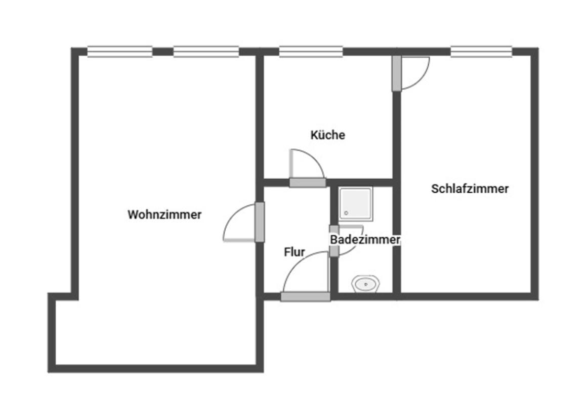 Grundriss Skizze