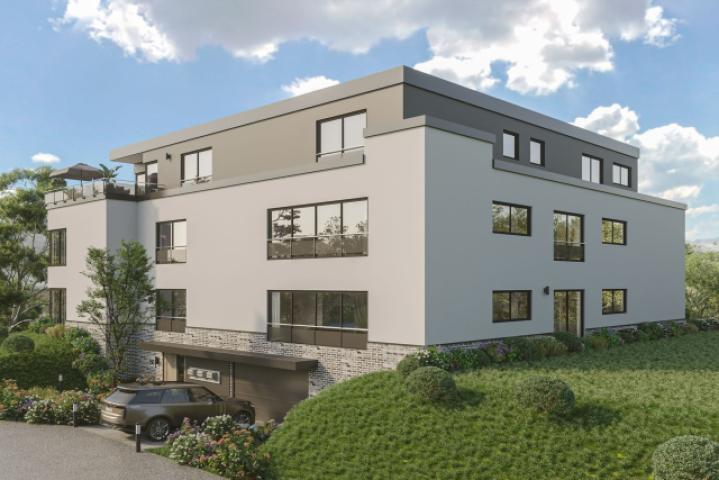 Haus Eingang-Tiefgarage