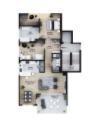 Grundrisse Wohnung Nr. 3
