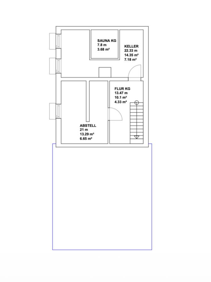Grundriss Kellergeschoss