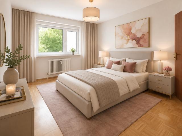 Schlafzimmer KI bearbeitet