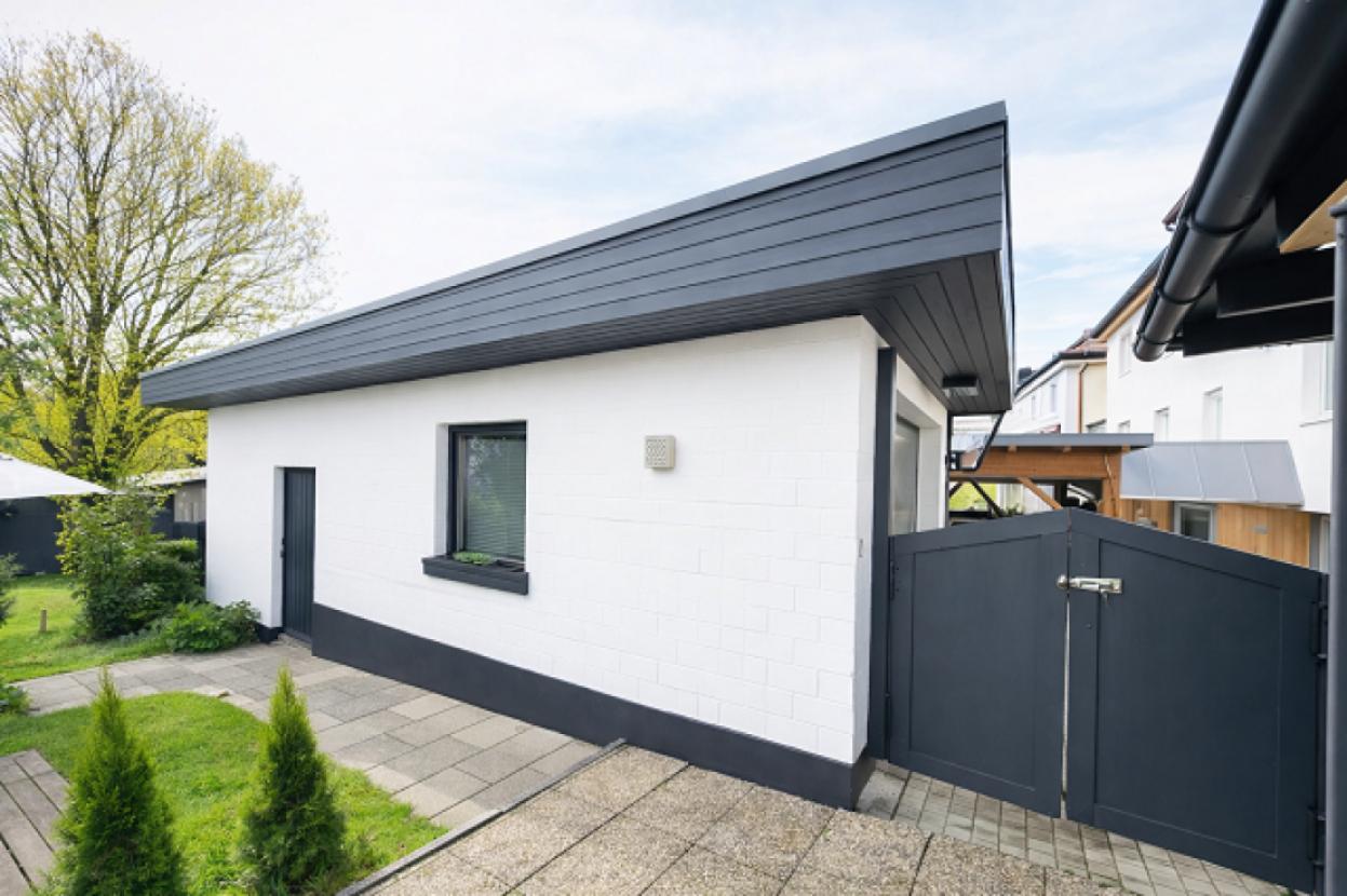 Garagenansicht