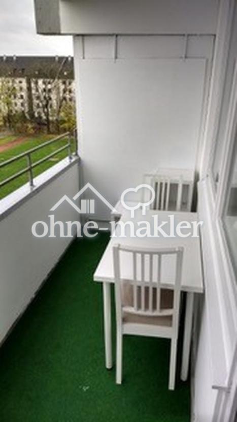 Südbalkon sehr ruhig