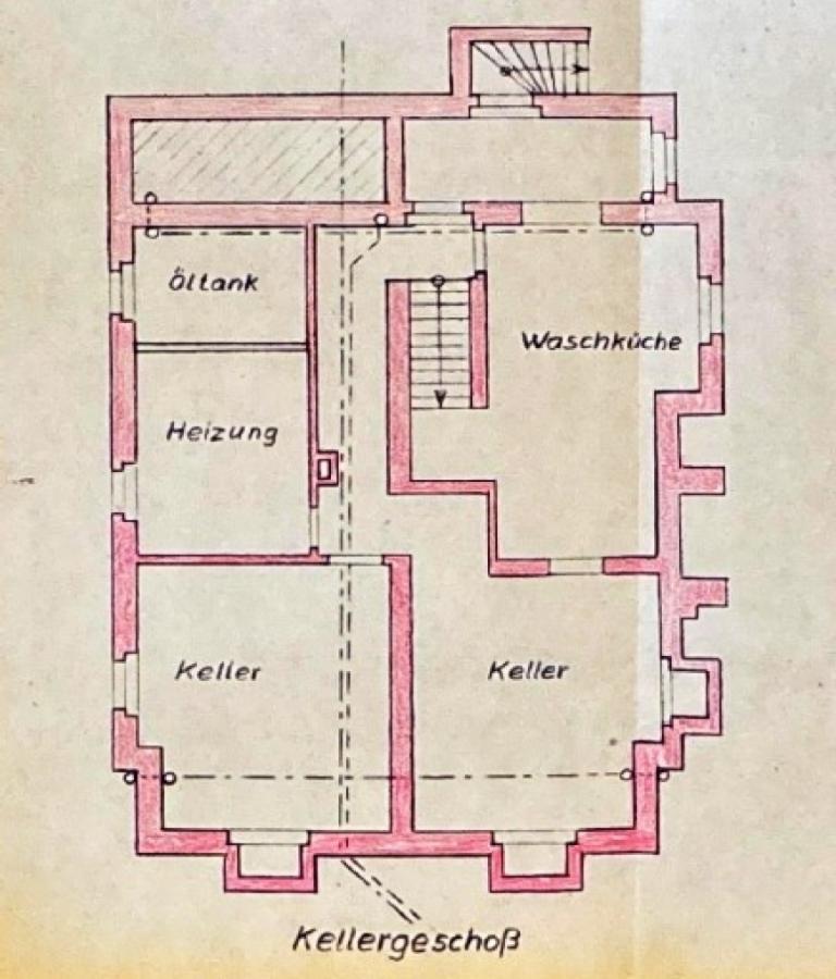 Grundriss Keller