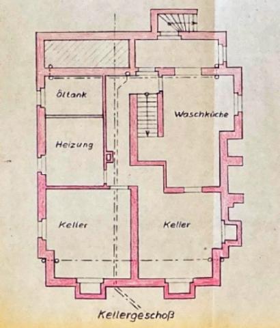 Grundriss Keller