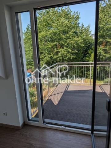 Tür zum Balkon