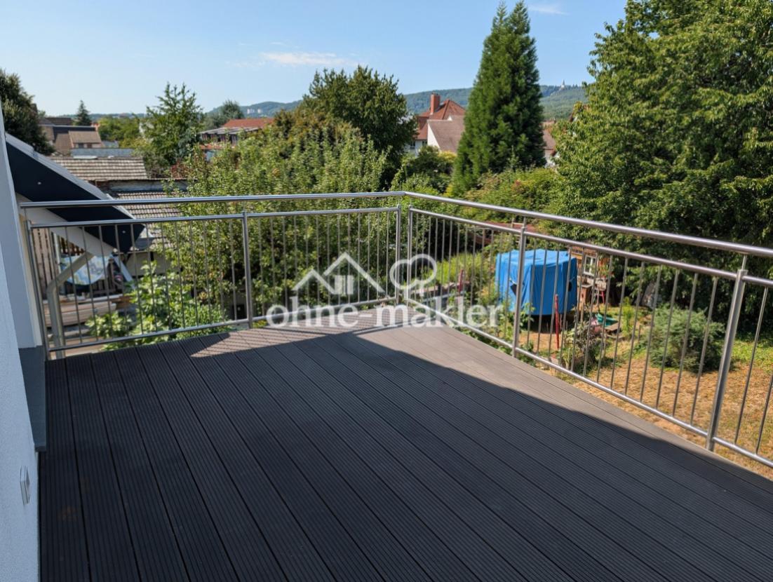 großer Balkon / Herkulesblick
