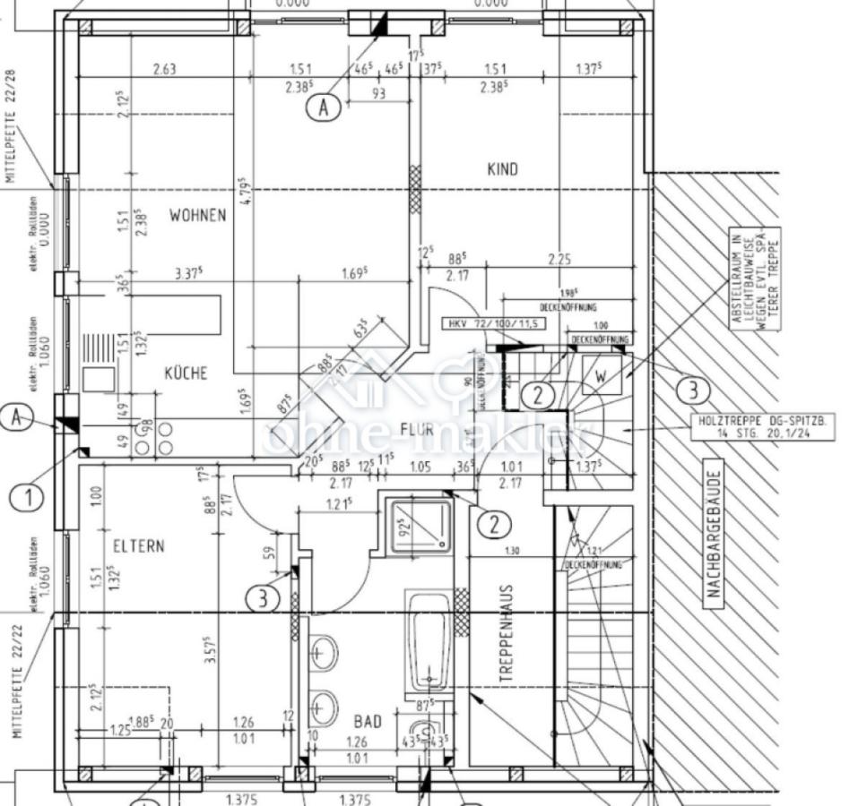 Grundriss Dachgeschoss
