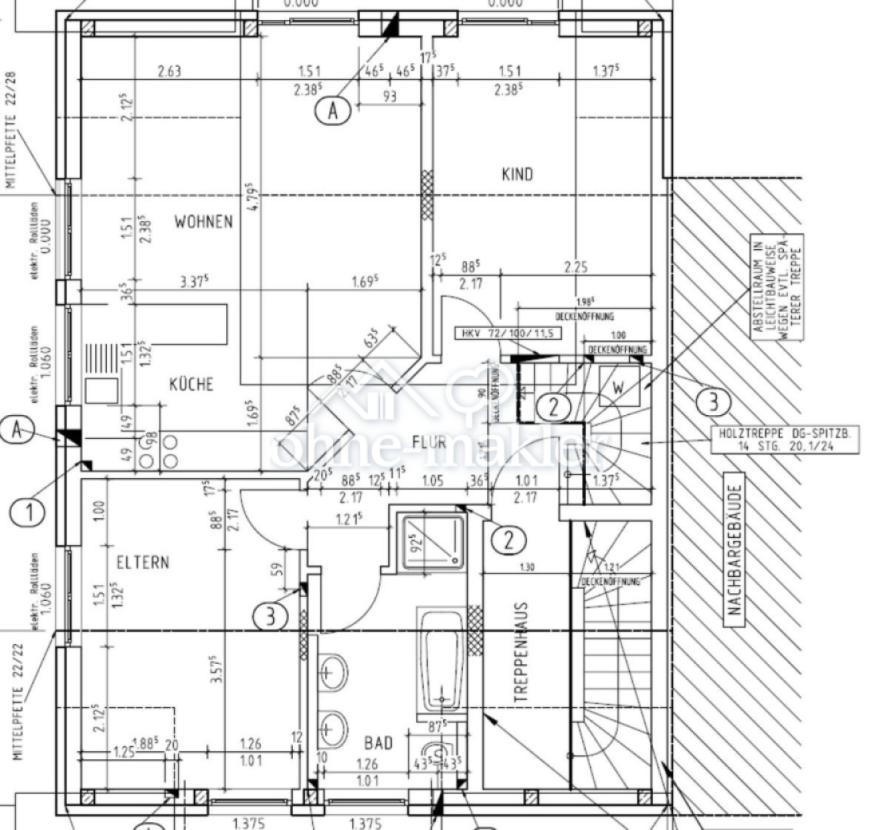 Grundriss Dachgeschoss