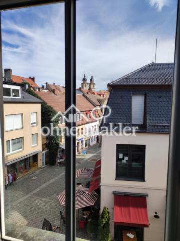 Blick in die Fußgängerzone