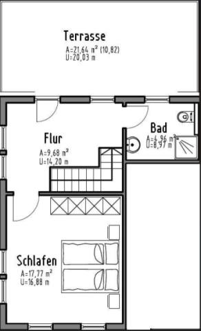 Grundriss Obergeschoss