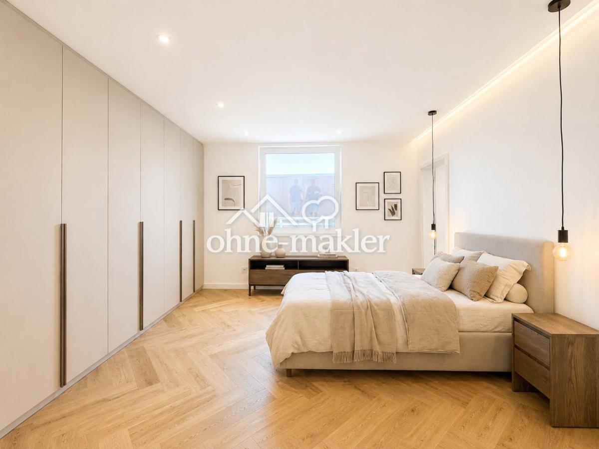 Schlafzimmer (KI-möbliert)
