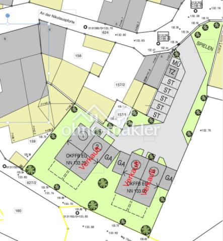 Lageplan Häuser 1 bis 4