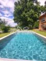 Pool mit Salzwasser ...