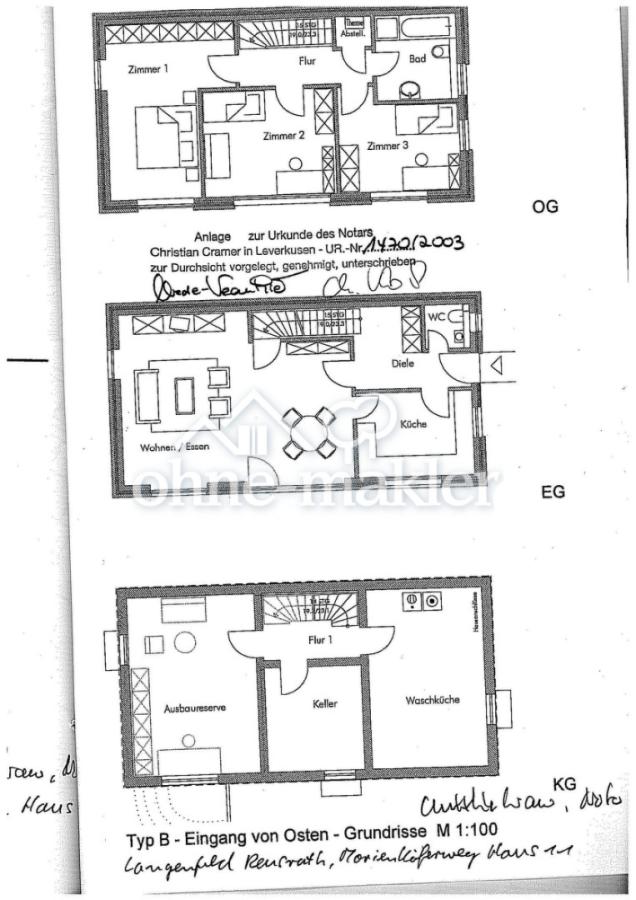 Grundrisse KG - OG