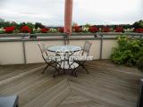 Blick auf Terrasse