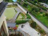 Sicht in Garten