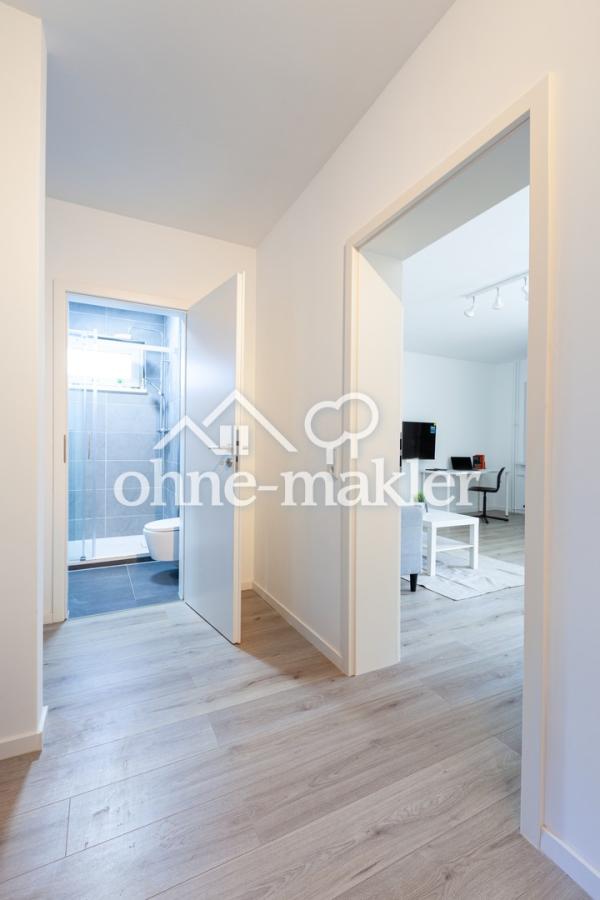 Blick Flur & Zimmer 1