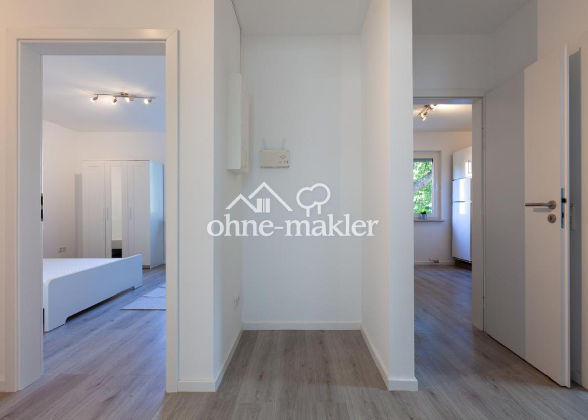 Blick Zimmer 2 und Küche