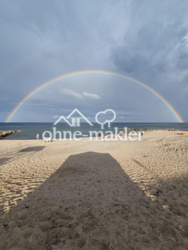 Regenbogen am Strand