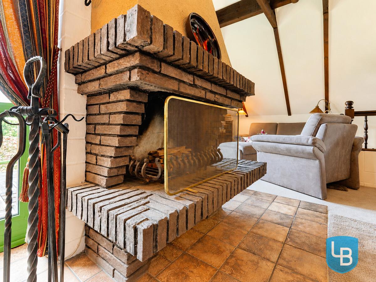 Gemauerter Kamin 