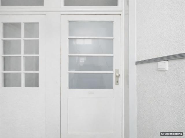 KI-Visualisierung – Eingangstür