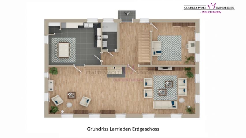 Grundriss Larrieden Erdgeschoss