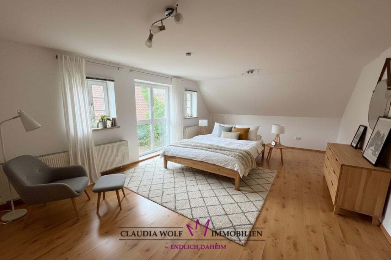 Das könnte Ihr neues Schlafzimmer sein (KI-generiert)