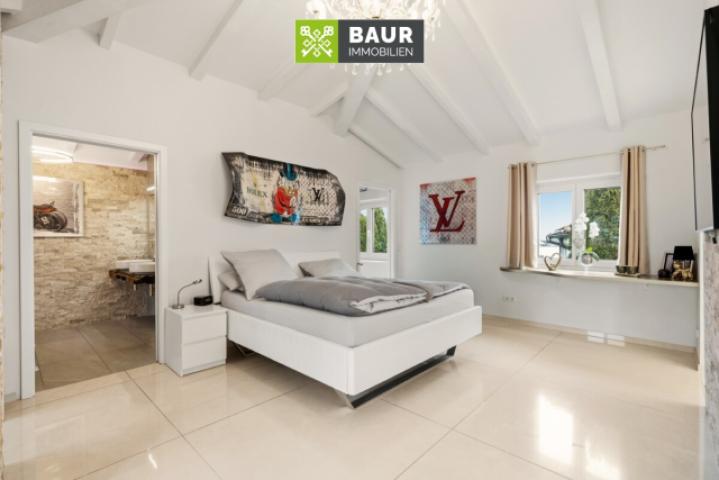 Schlafzimmer mit Bad en Suite