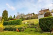 Das angrenzende Gartengrundstück