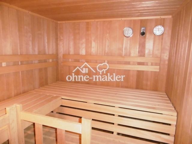 Sauna im Souterrain