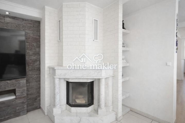 Kamin im Wohnzimmer