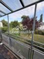 Balkon mit Blick in den Garten