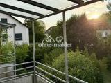 Balkon mit Blick in den Garten