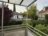 Balkon mit Blick in den Garten