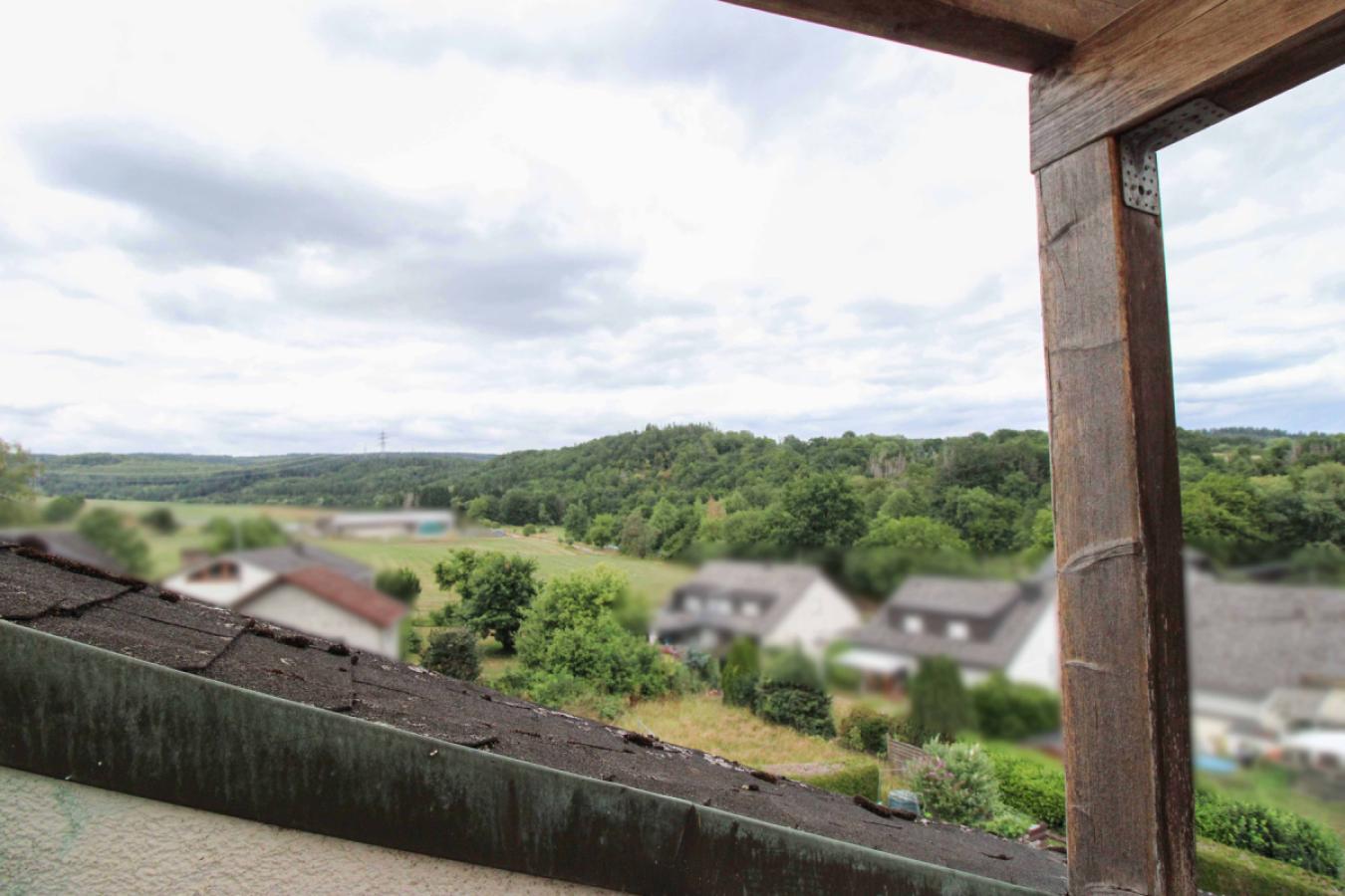 Blick von der Dachterrasse