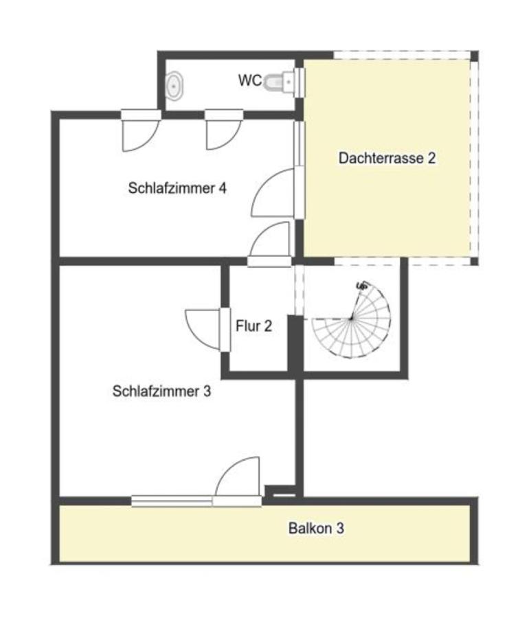 Grundriss Skizze 3.OG