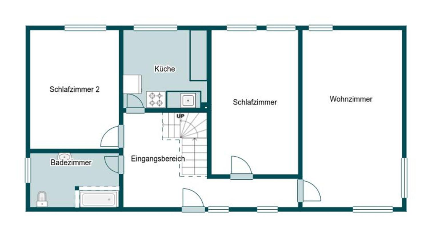 Grundriss Skizze EG