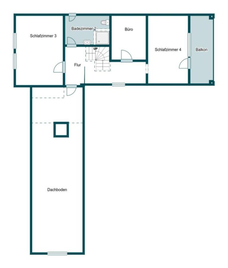Grundriss Skizze 1.OG