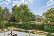 Blick vom Balkon